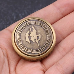 Zen Buddha Metal Fidget Spinner for Adults - Stress & Anxiety Relief Toy (1pcs)