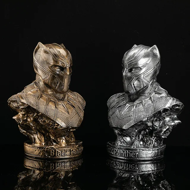 Avenger Alliance Panther Kézzel Készített Modell Kis 18 Cm -Es Magas Dísz Marvel Hős - Image 2