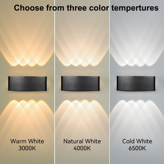 Outdoor LED wall lamp