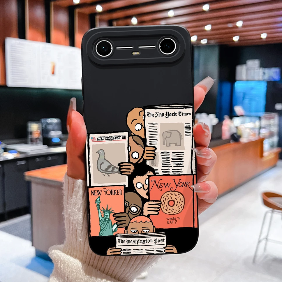 Lovely Astronaut Cartoon Soft Silicone Shockproof Phone Case with Full Protection