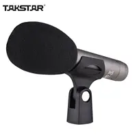 TAKSTAR CM-60 Professional Condenser Microphone XLR Cardioid Mic 48V Wired Mic for Recording, Broadcasting, On-stage Performance