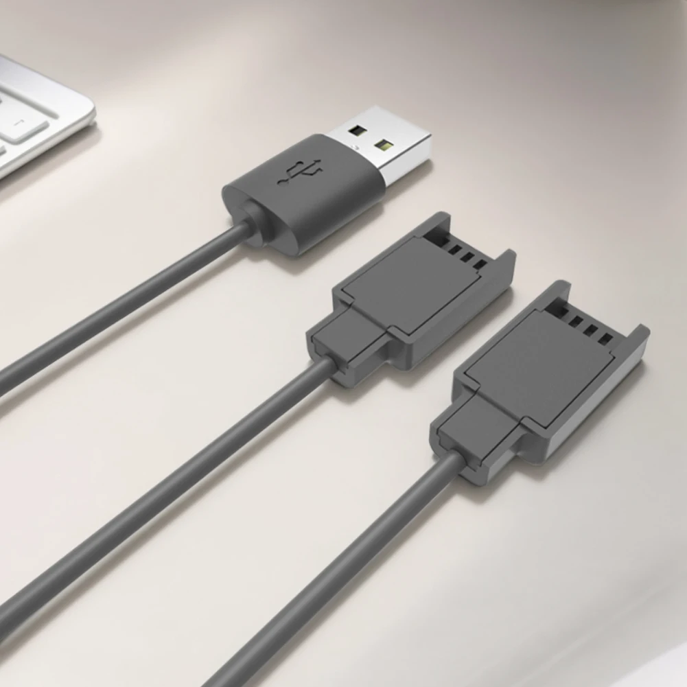 USB Charger Cable for Joycon Controller 2 in 1 Travel Charging Cables Charging Cord for Switch Controller Charger