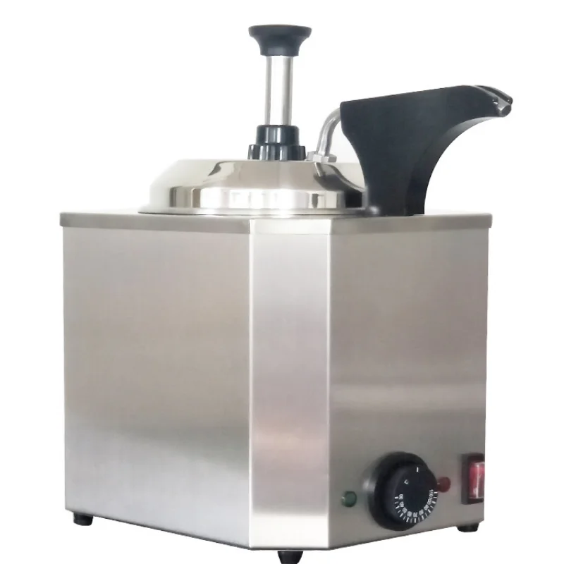 

220V 800W Butter Cheese Cheese Dispenser Hot Chocolate Machine Heater Stainless Steel Fudge Sauce Dispenser CDN-350