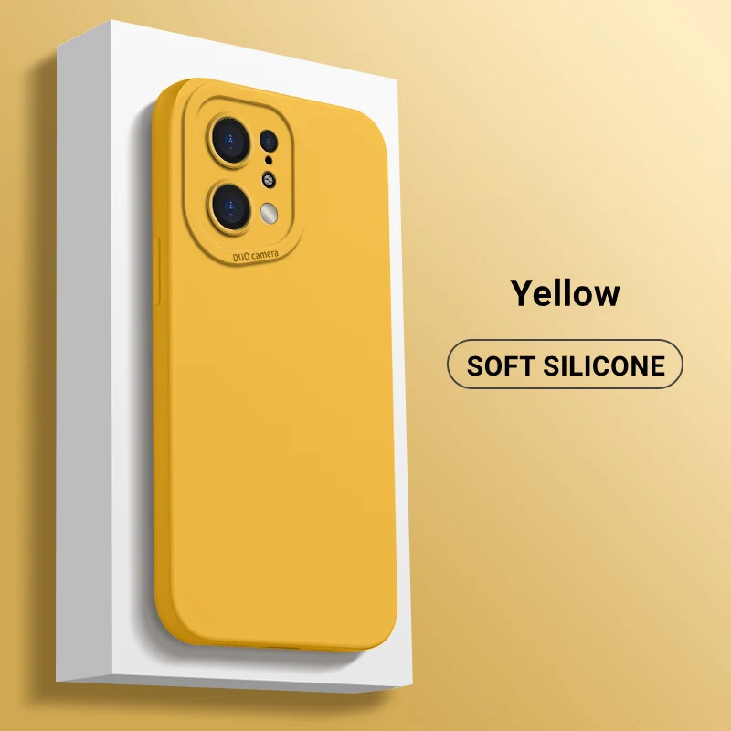 Elegant Shockproof Liquid Silicone Phone Case with Lens Protection
