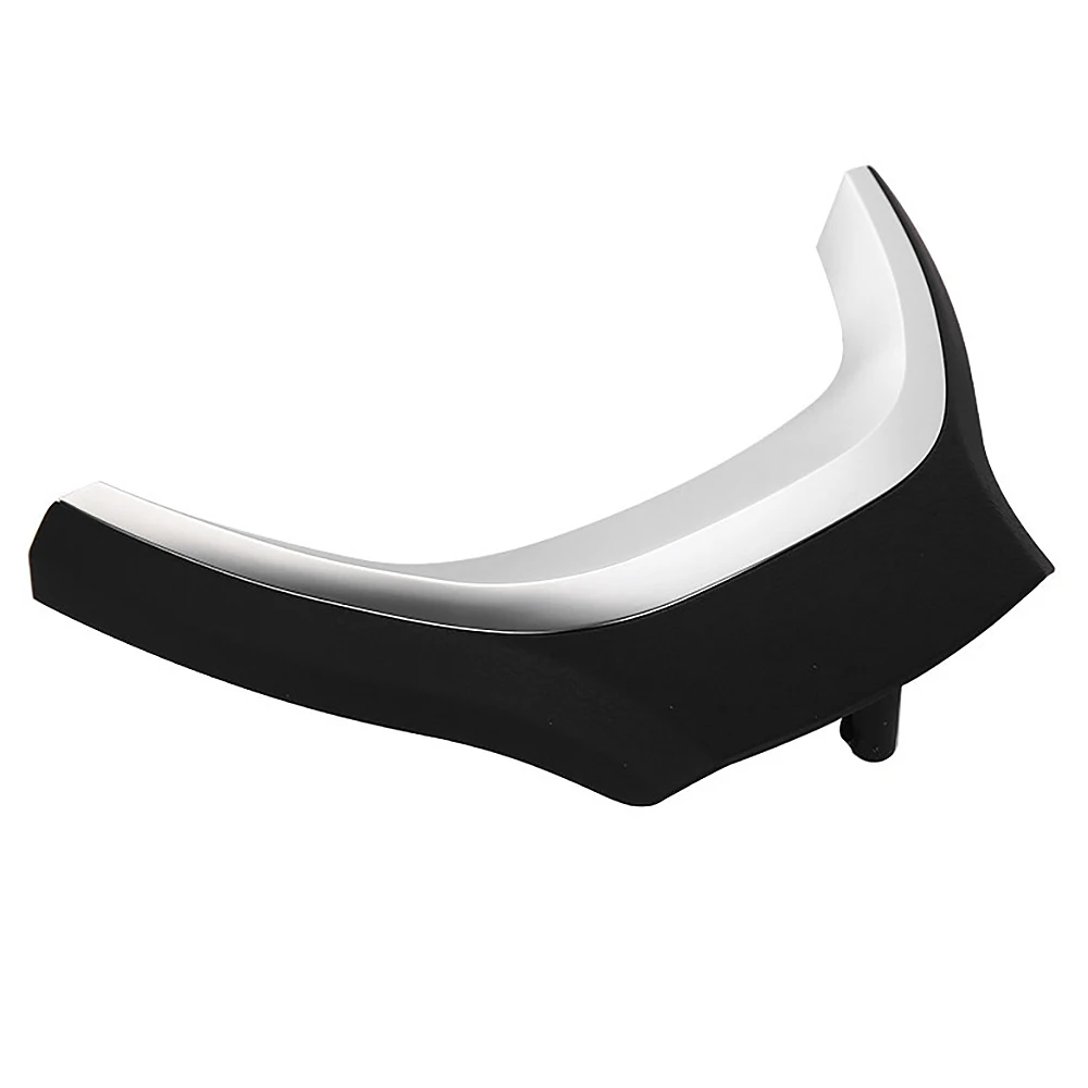 

Chrome Steering Wheel Lower Trim Strip Auto Steering Wheel Protector Cover Replacement for BMW 5 7 Series F10 F01