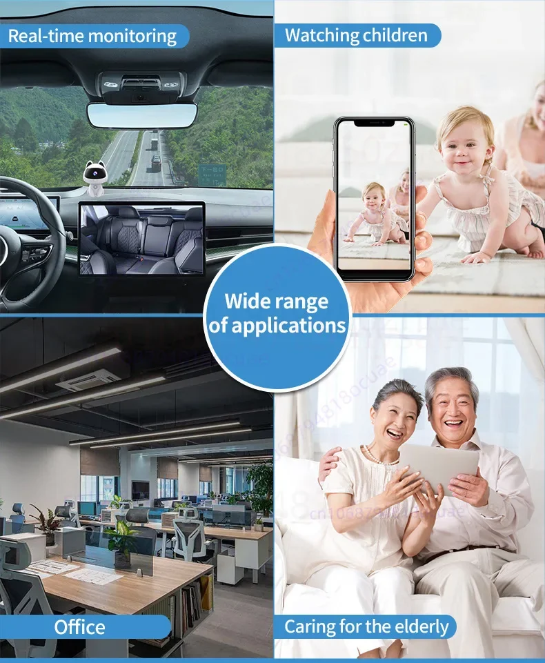 Mini HD WIFI Lovely Voice Remote Video Calls Camera  Home Intelligent Monitoring