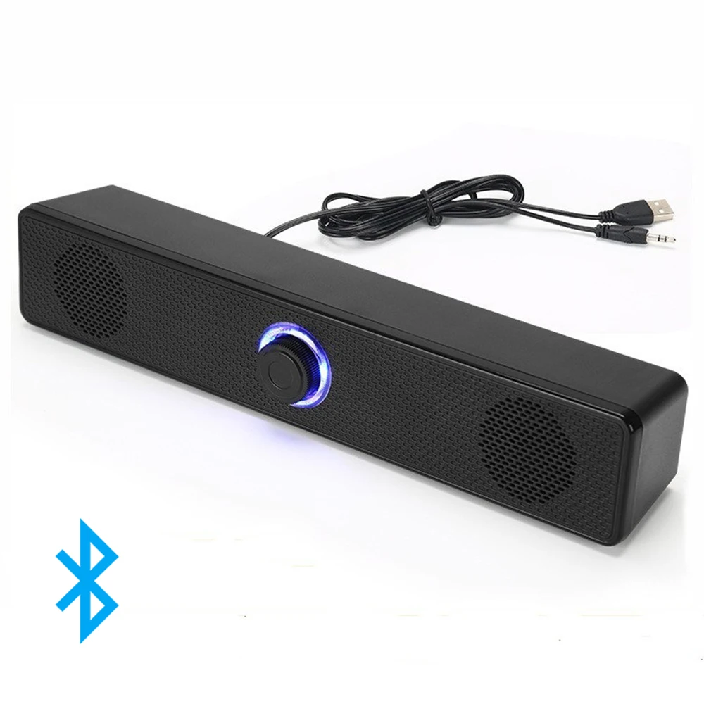 4d Stereo Bluetooth 5.0 Speaker 360° Surround Subwoofer Computer