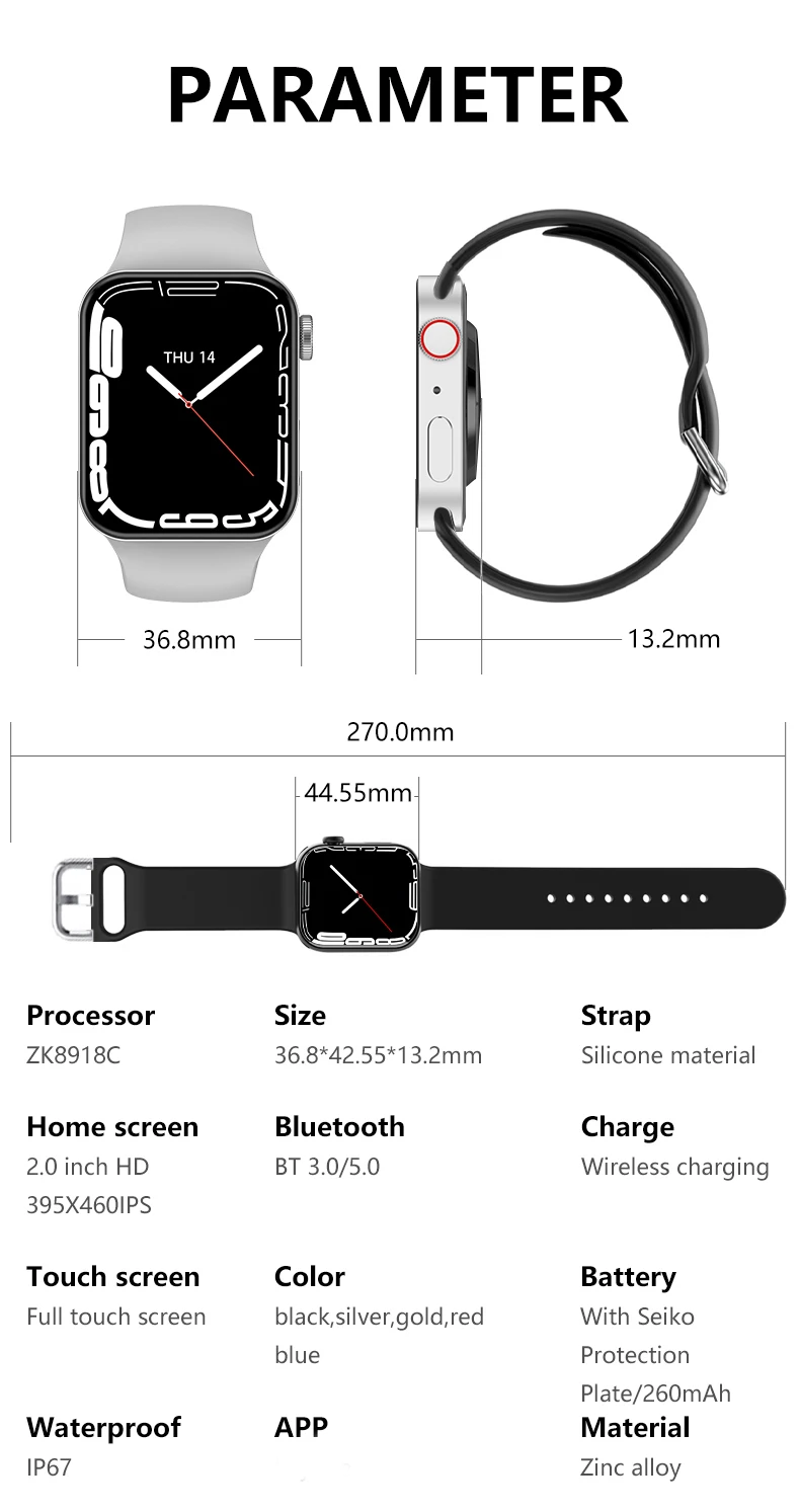 IWO16 �ø��� 10 �������� ��ȭ ���� ������ ���� �ɹڼ� ���� ���� ��Ʈ�Ͻ� Ʈ��Ŀ Smartwatch S10 Max For �ȵ���̵� IOS Phone