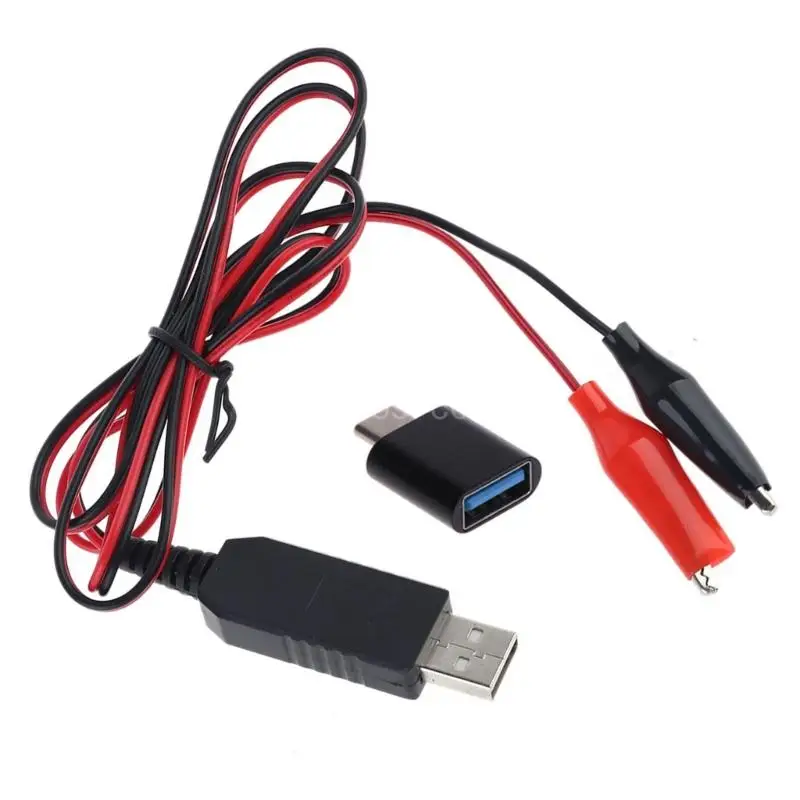 원격 제어 장난감 LED 조명용 C형 USB 5V 3V 스텝다운 컨버터 케이블