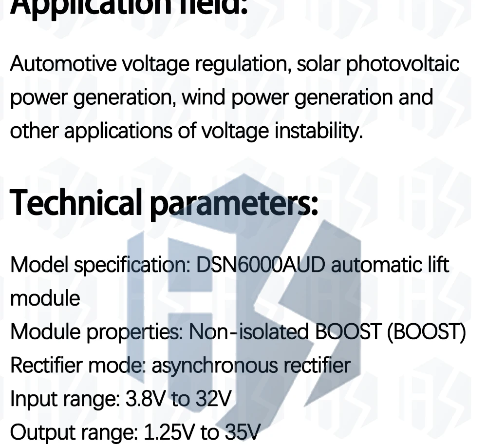 XL6019 (XL6009-Upgrade) Automatisches Step-up-Step-down DC-DC Einstellbares Wandler-Netzteilmodul 20W 5-32V auf 1.3-35V – Detail 33