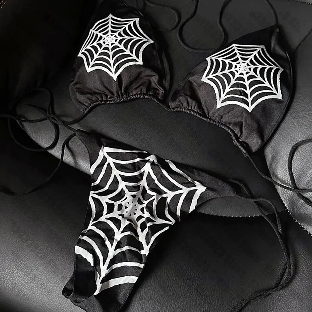 Kawaii Bikini Gothic Bikini Sexy Bikini EmoTopsy2k clothes y2k crop top gothic clothes y2k top y2k accessories harajukuTops