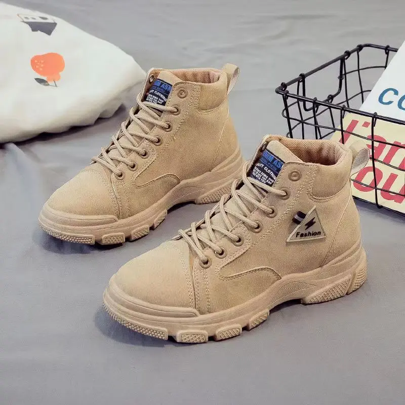 Martin Boots Women's 2022 New Autumn Locomotive Wear-resistant Breathable Travel Pedaling Mountain Non-slip Boots