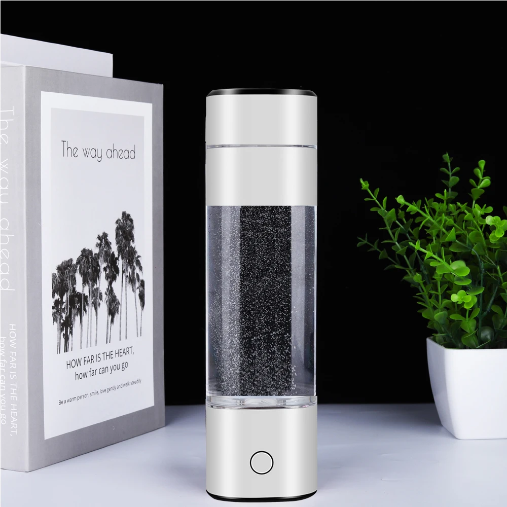 Sb44b5f31194b4197a81af28f4d09a3e4m 5000PPB Hydrogen Water Generator Anti-Aging IHOOOH H2-Cup Electrolysis Ionizer Rechargeable Mini Hydrogen Concentrators Pure H2