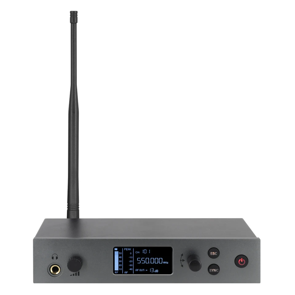 IEMG4 in ear monitoring system transmitter, receiver accessories, ultra-high frequency single channel stage monitoring system