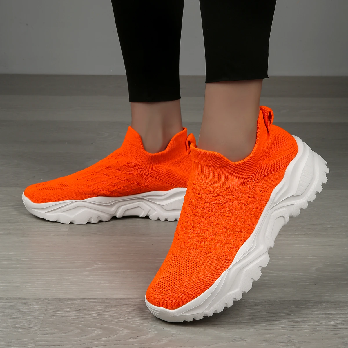 Women Casual Sport Shoes Light Sneakers Women's White Outdoor Breathable Mesh Black Running Shoes Athletic Jogging Tennis