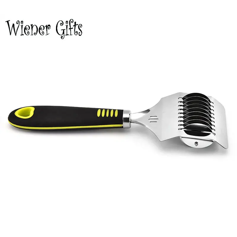 Noodle Cutter Roller Non-slip Comfort Handle Stainless Steel Pasta Spaghetti Maker Lattice Dough