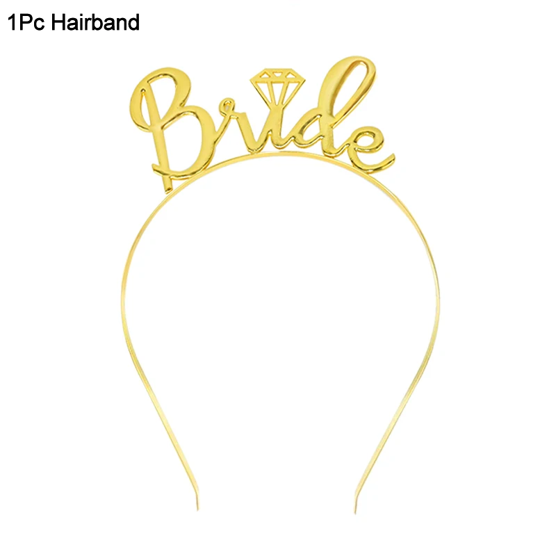 Gold hairband
