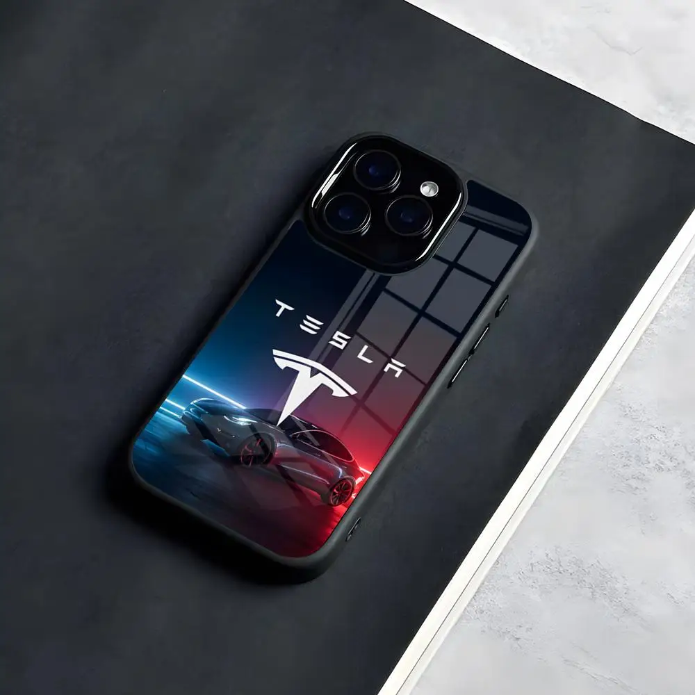 Premium T-TeslaSE Glass Phone Case