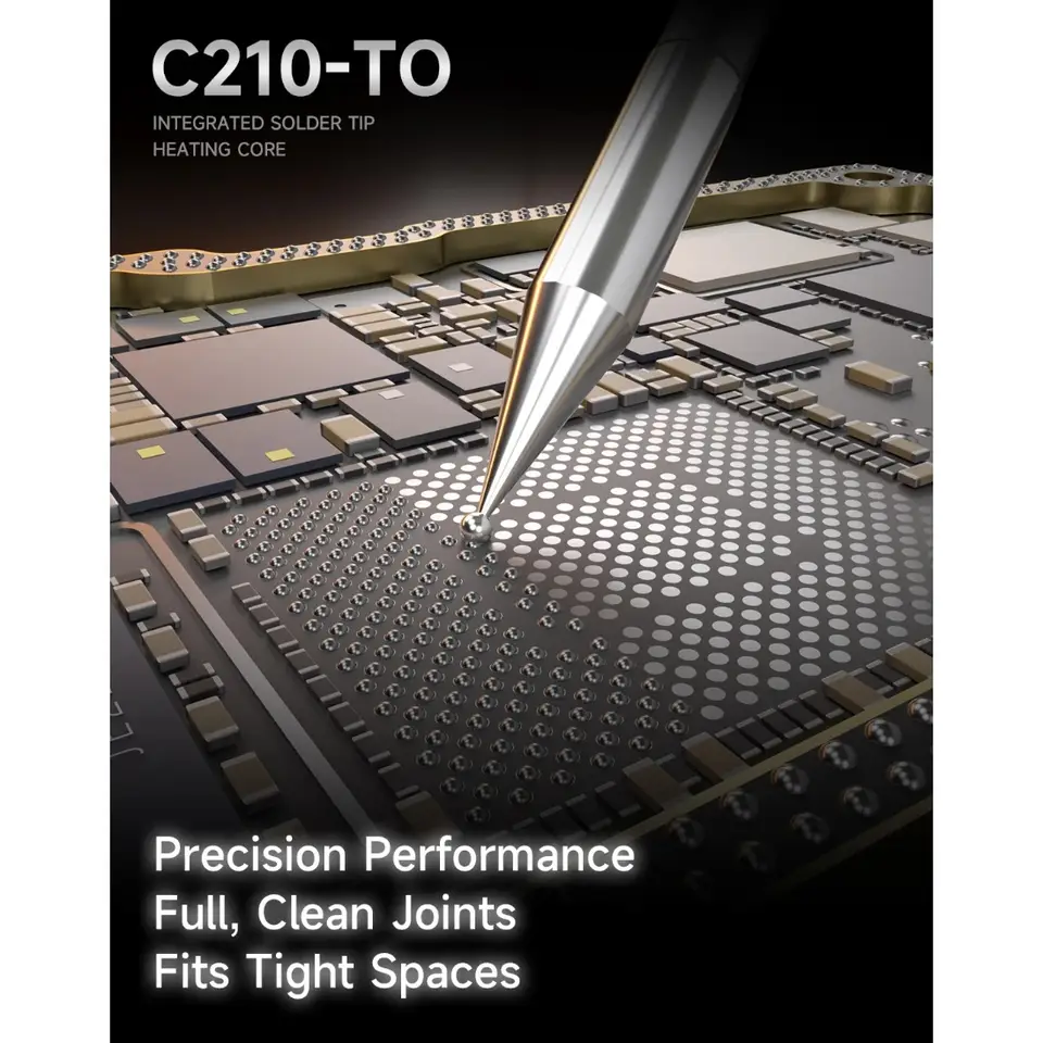 MECHANIC C210-TO Soldering Iron TIPS Welding Tips Integrated Soldering Iron Tip SMD Head for C210 Series Solder Station image 4