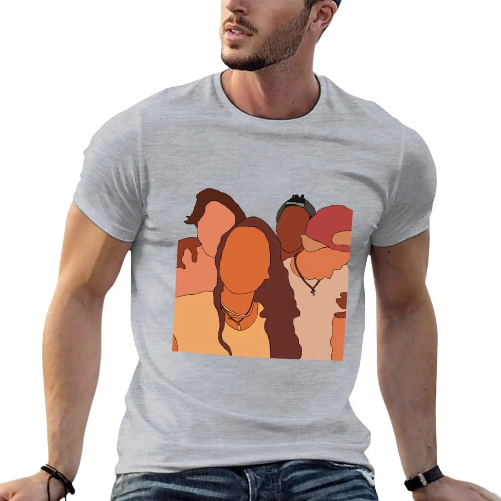 Obx Pogues T-Shirt Plus Size Top Plus Size T-Shirt Tee Shirt Kawaii Clothes Magliette Da Uomo