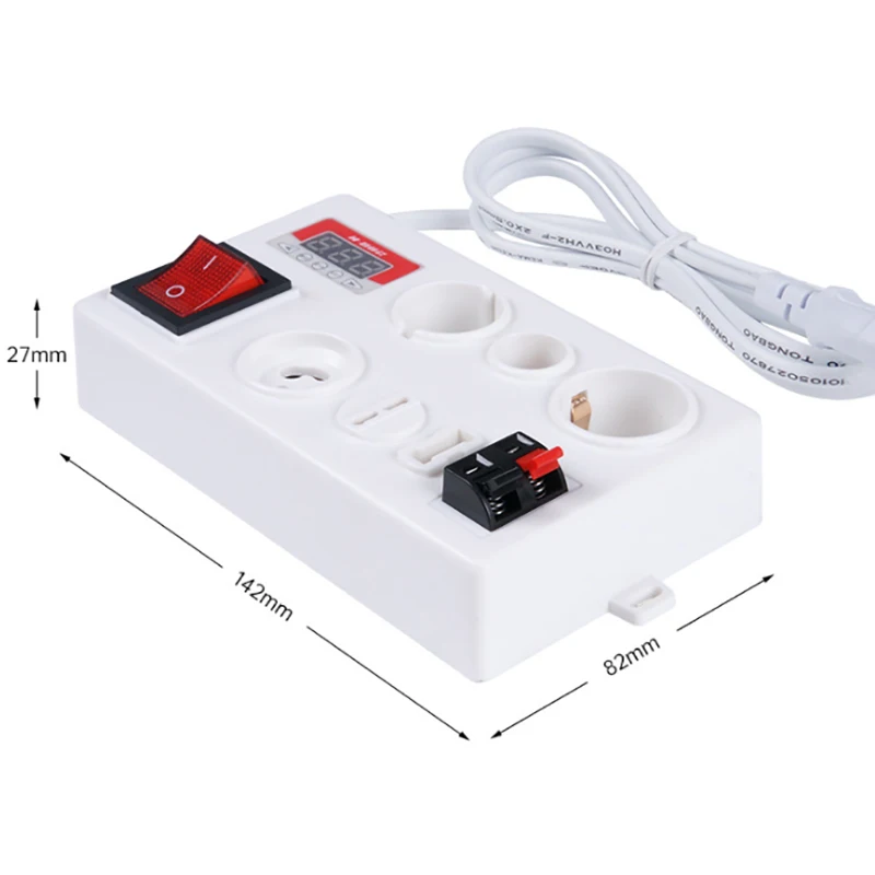 최신 LED 테스터 E27/B22/E14/GU10/G4-G9 전구 테스터 다목적 테스터 LED 전력 전압 테스터