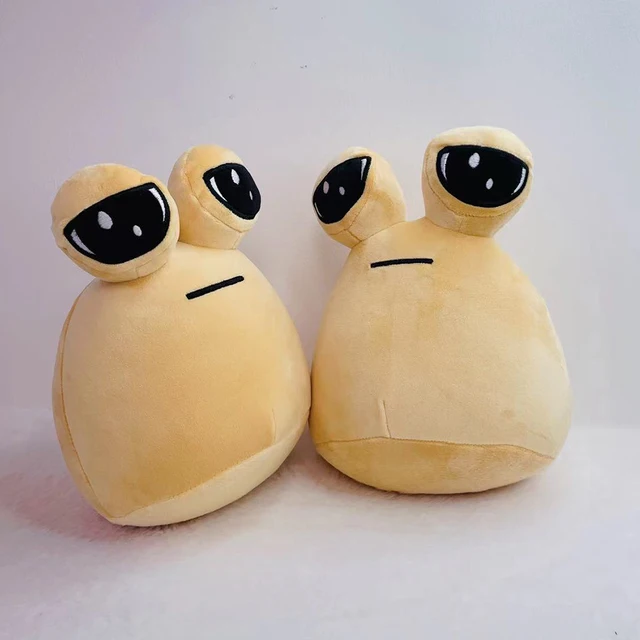 1pc Hot Game My Pet Alien Pou Plush Toy Furdiburb Emotion Alien Plush  Stuffed Animal Pou Doll 22cm/8.66in