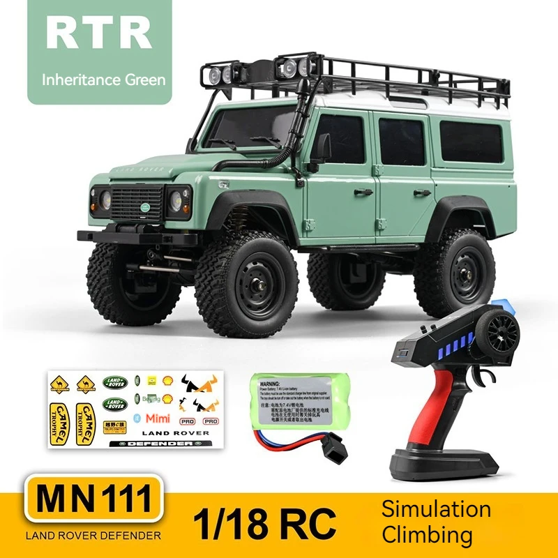 New Product 1:18 Mn111 Full Scale Rc Remote Control Vehicle Simulation Model Modified Off-road Climbing Vehicle Rtr/kit Version 3