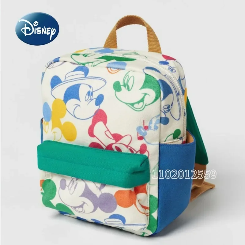 

Disney Mickey New Children's School Bag Cartoon Cute Children's Backpack Luxury Brand Mini Fashion Boys and Girls' School Bag