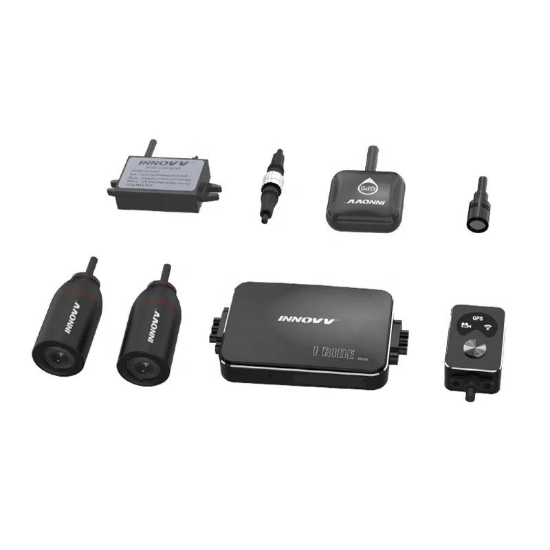 

INNOVV для harley Indian bwm Водонепроницаемая мотоциклетная видеокамера FHD 1080P двойная камера система k3 видеорегистратор