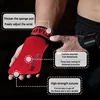 Thickened Gym Grips 4mm Cowhide Palm Guards Weightlifting Fitness Workout Gloves Grips with Wrist Wraps Training Equipment 2