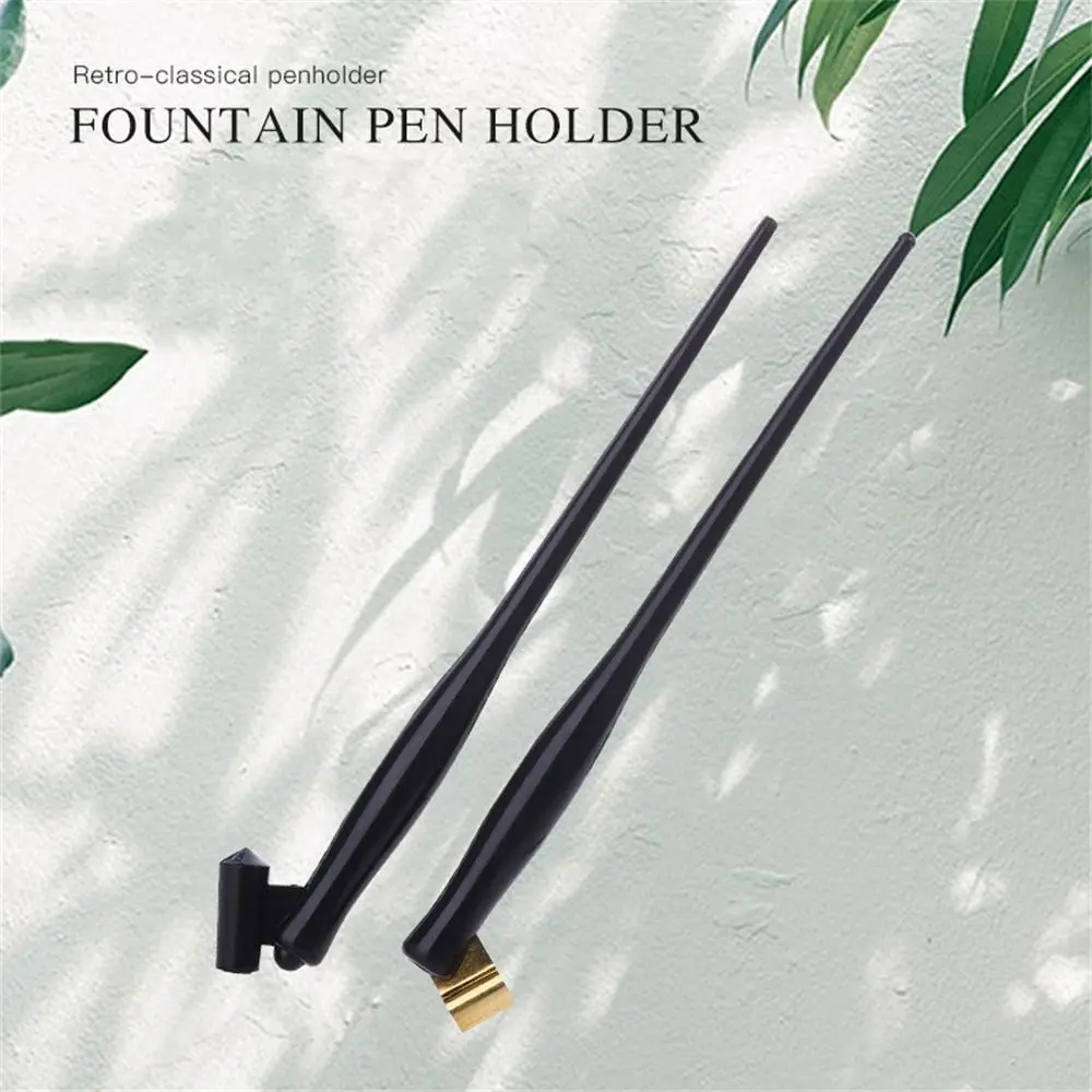 

Antique Dip Pen Holder English Writing Oblique Copperplate Script Pen Art Drawing Adjustable Calligraphy Pen Nib Signature