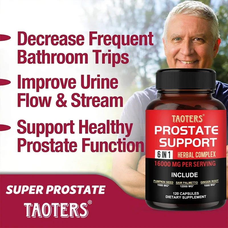 Prostate Support Hair Loss Vegetarian Prostate Health Urinary Health Frequent Urinary For Men and Women