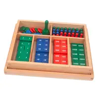 Montessori Stamp Game School Classical Preschool Children Baby Boys Girls Maths Toys Math Material Kids Early Development 2