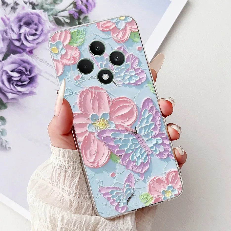 Stylish Butterfly Painted Soft Silicone Case -