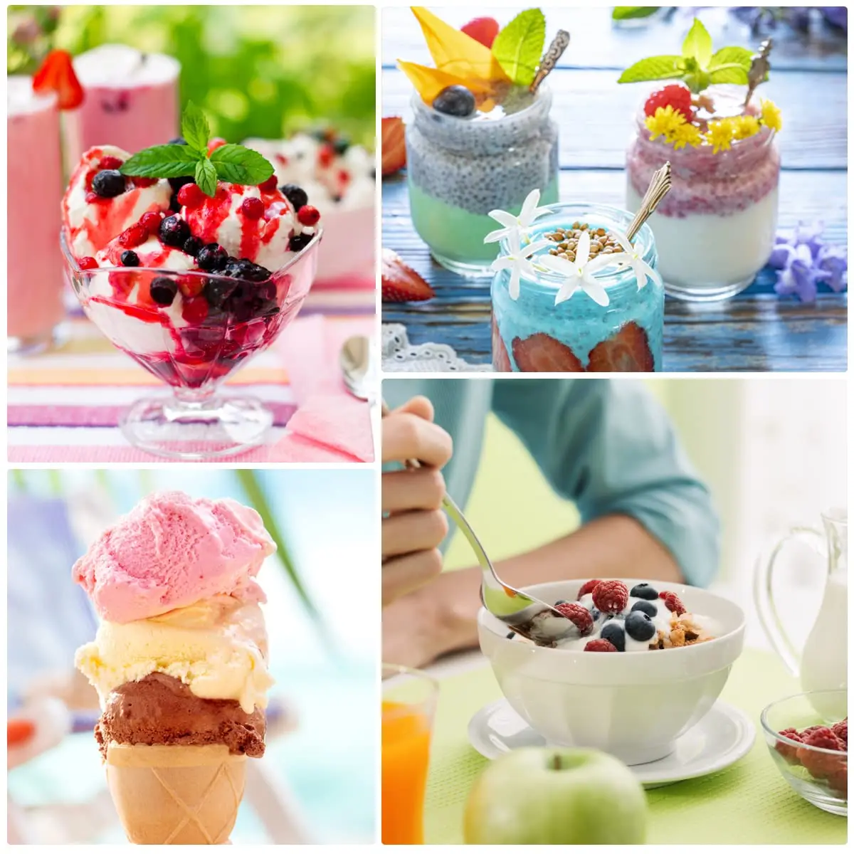 Food Grade Stainless Steel Cute Fried Yogurt Machine Fried Ice Tray With 2 Spatulas Rolled Ice Cream Maker
