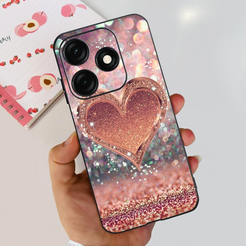 Stylish Shockproof Painted Phone Case with Soft Bumper