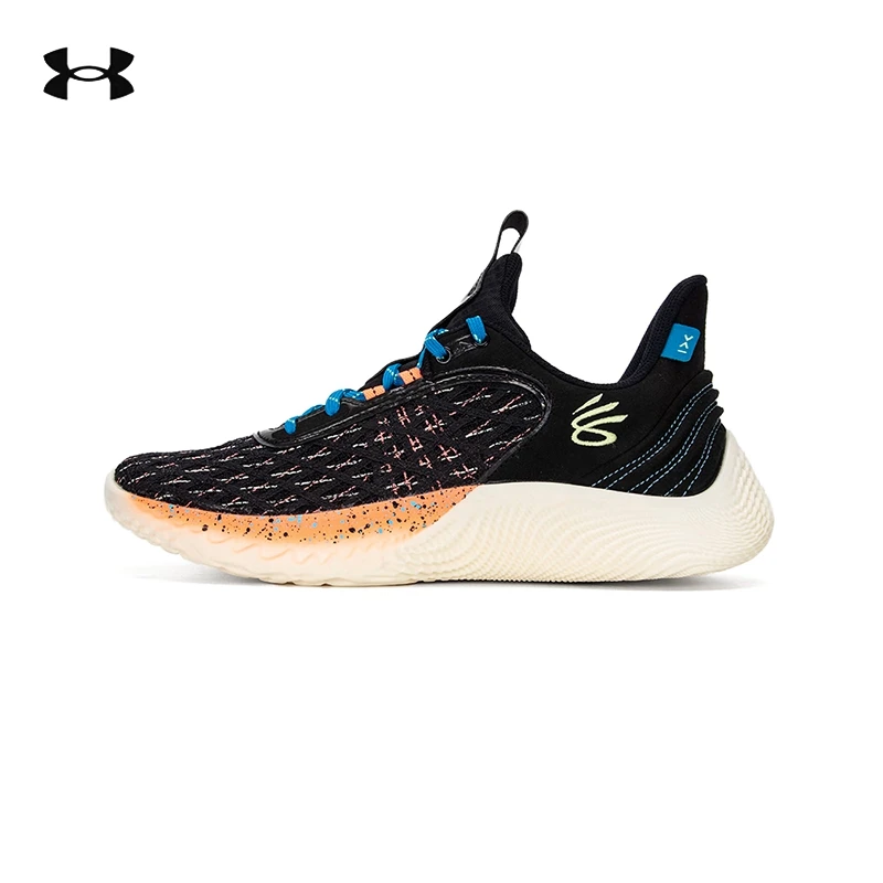 thumbnail image 1 of Zapatillas de baloncesto prácticas, de corte bajo, antideslizantes y resistentes al desgaste de Under Armour Curry 9, 1 of 5