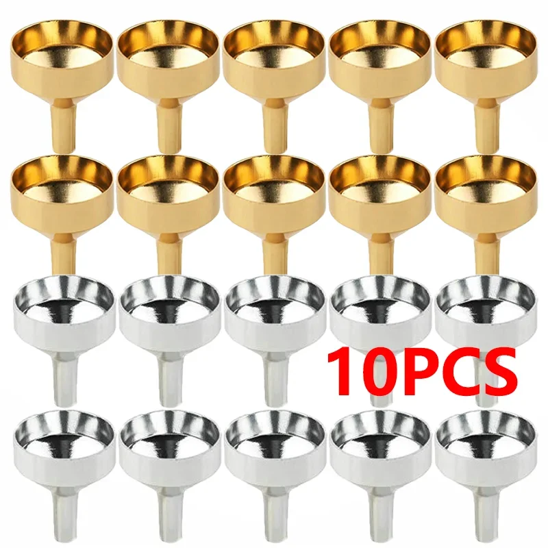 10/5/1PCS Stainless Steel Mini Funnel with Detachable Filter Refillable Kitchen Oil Liquid Funnel for Canning Kitchen Tools 10/5/1PCS Stainless Steel Mini Funnel with Detachable Filter Refillable Kitchen Oil Liquid Funnel for Canning Kitchen Tools