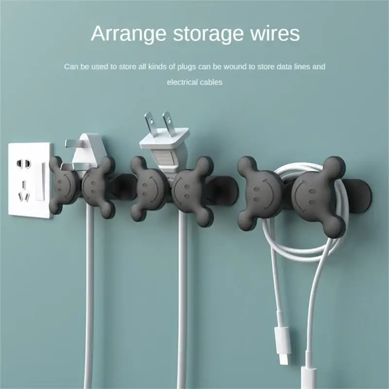 3pc Wire Cable Organizer Tidy Management Clips Holder Adhesive Cord Storage  Wrapper Winder for Kitchen Appliances Computer New – the best products in  the Joom Geek online store