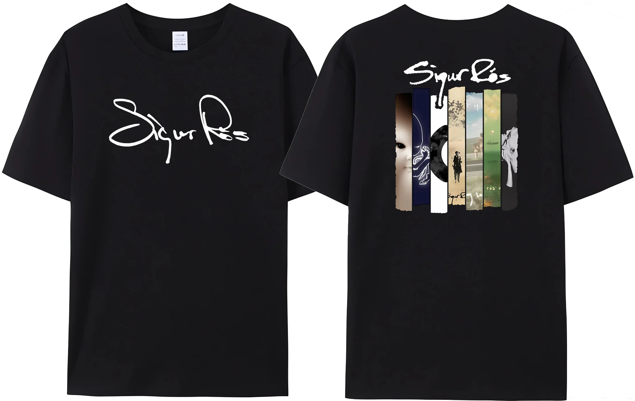

2024 Men's new summer sigur ros T-shirt amazing quality 100% cotton comfortable logo print Tops
