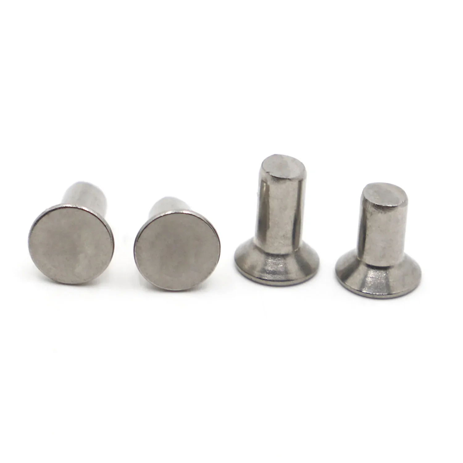 5-50pcs M2-M6 GB869 304 Stainless Steel Flat Countersunk Head Solid Rivet Self Plugging rivets and fasteners,rivets and screws