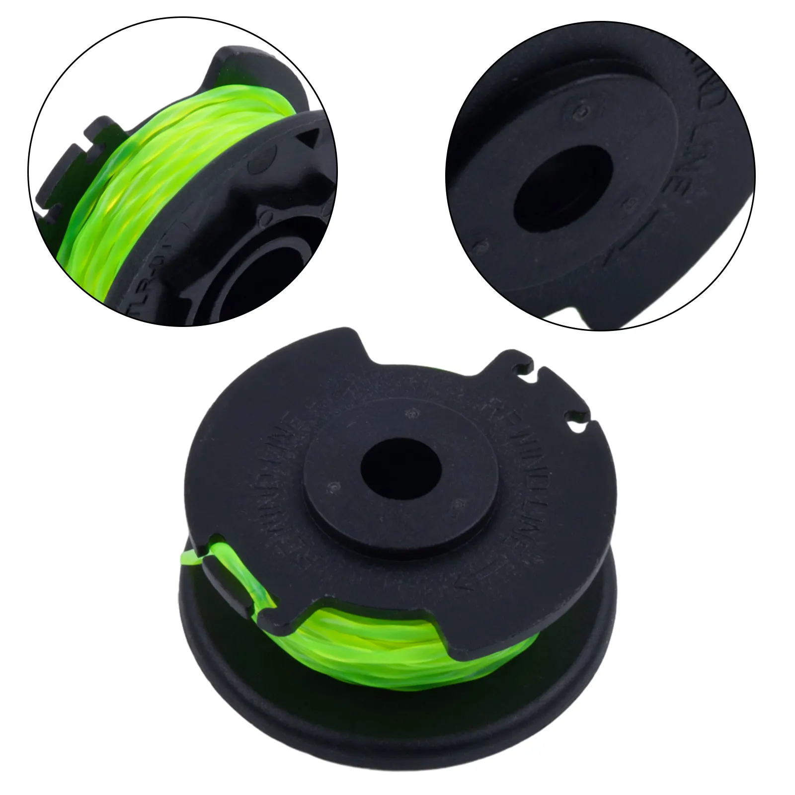 

3Pcs Grass Trimmer Spool Line Spool Cover Cap Set For Karcher 2.444-015.0 For LTR 36 Battery Strimmer Spools Replacement