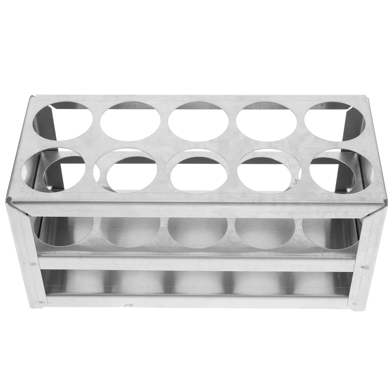 

Test Tubes Holder Sampling Test Tube Storage Rack Metal Centrifuge Tube Organizer for Laboratory(1 )