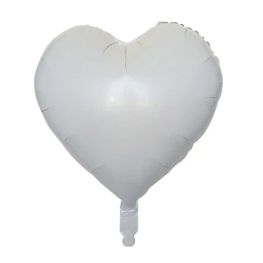 10 Stück 45,7 cm große Herz-Folienballons, rosa Salbeigrüner Herzballon für Geburtstagsfeier, Valentinstag, Hochzeit, Jahrestag, Dekorationen – Detail 9
