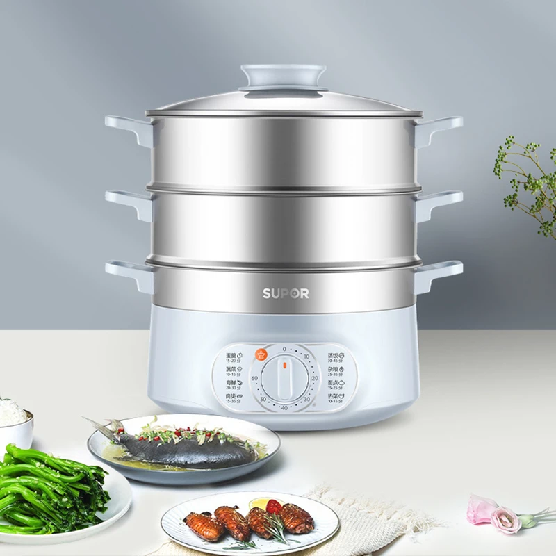 Stainless Steel Food Steamer Boilers Electric Cooking Noodle Roll Rice