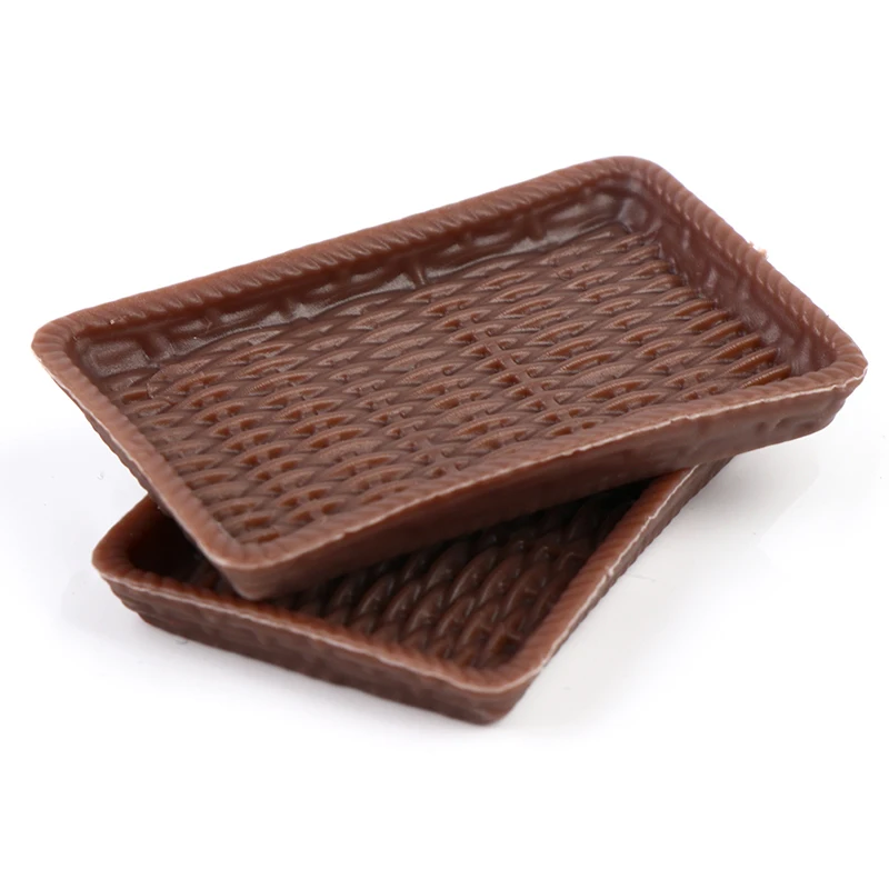 

2 шт. 1/12 миниатюрная Кондитерская десертная тарелка для кукольного домика модель декоративные аксессуары