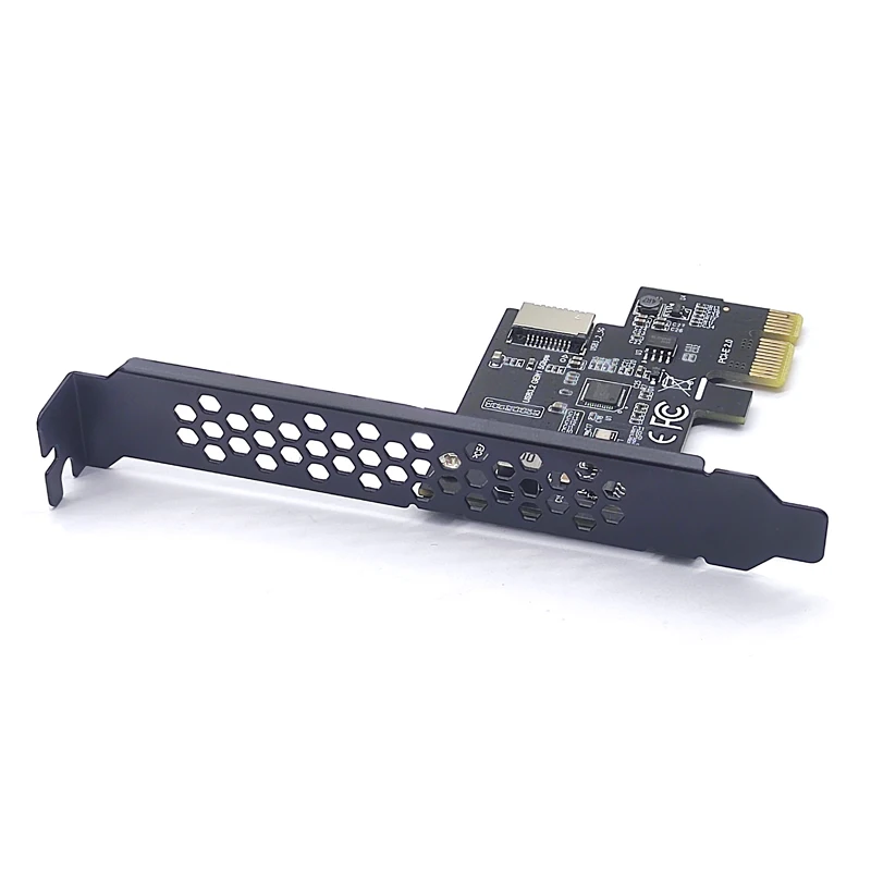 Adaptador Pcie Tipo-c Frontal Cartão de Expansão Pci Express Express 2.0 x1 Usb 3.2 Gen1 Tipo-c Riser Usb3.1 Gen1 A-key 5gb Novo - Imagem 4