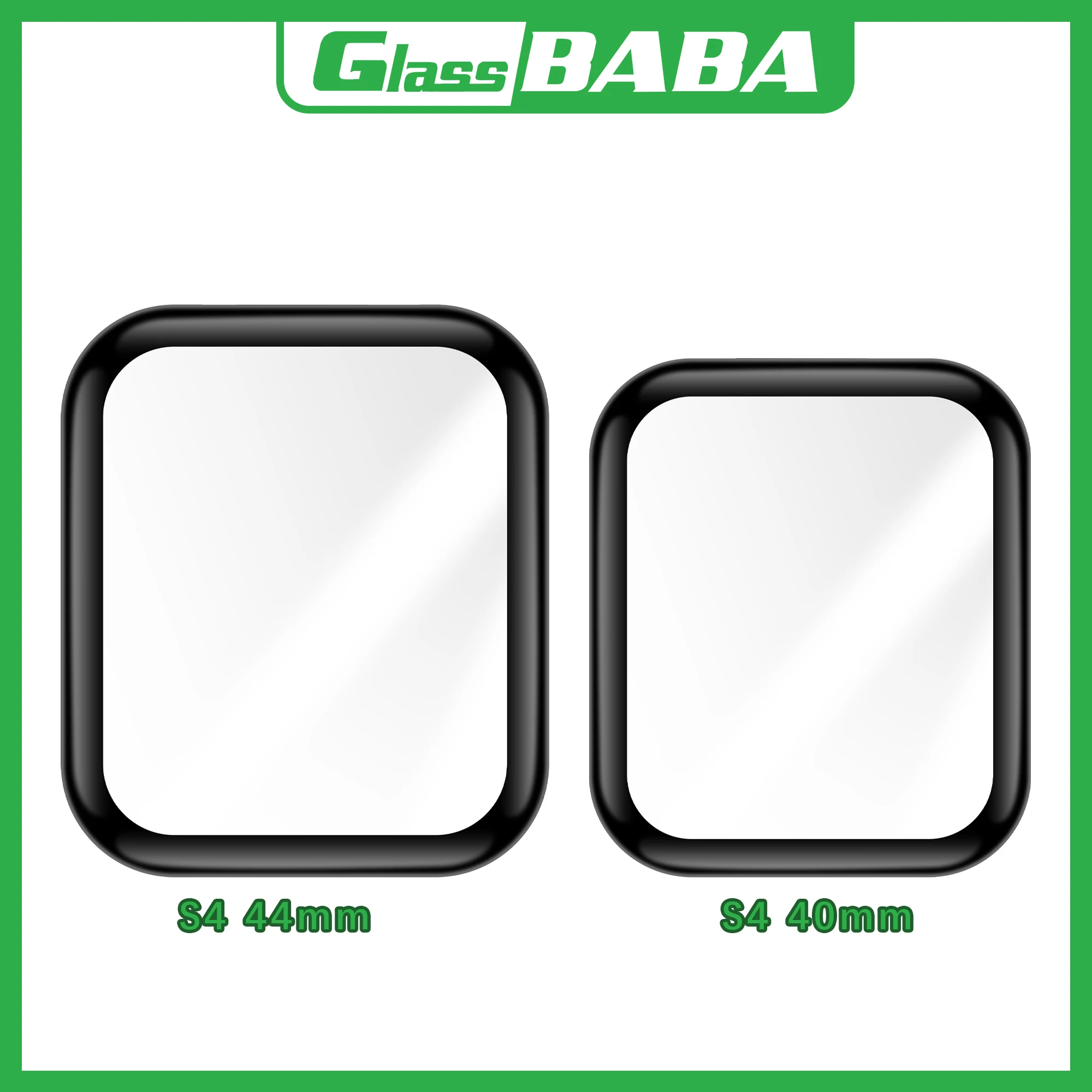 10개입 BABA 전면 스크린 시계 유리 OCA 포함 애플 워치 시리즈 S3 S4 S5 S6 SE S7 S8 S9 S10 46mm 45mm 49mm 41mm 38 42mm 44mm