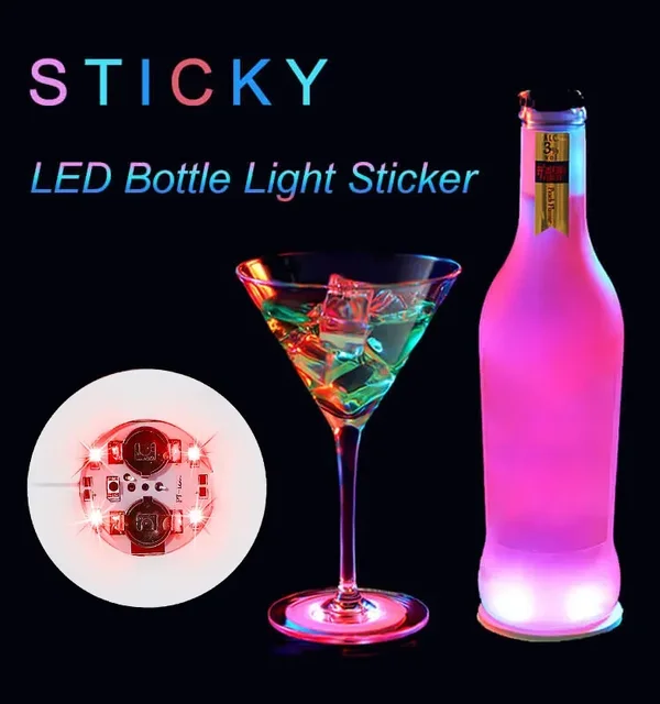 LED Stick On Coasters 36