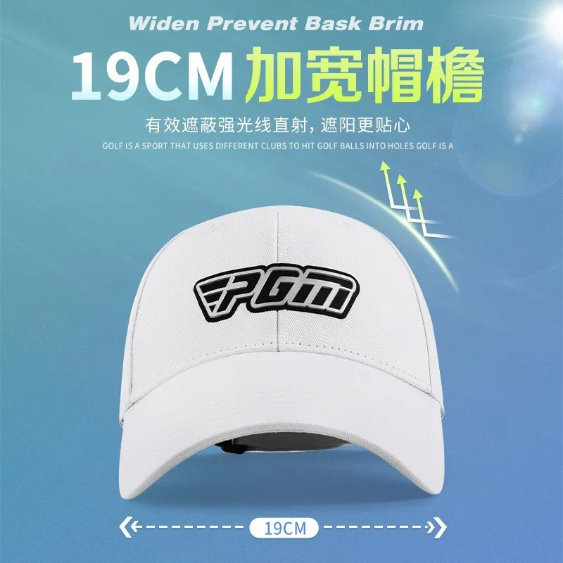 PGM Golf Hat Kids Shade Cap Summer Outdoor Children's Sunscreen Ball Hat Breathable MZ037